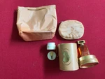 White Sholders Perfume Case Two Bags French Vanilla Hand Theerapy. Fixed Price $54.95.