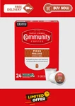 Community Coffee Pecan Praline Medium Roast Keurig K-cup Pods 24 Ct Box. Fixed Price $24.99.