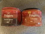 Folgers Gourmet Supreme & Colombian Ground Coffee, Medium Dark / Mild Roast !!!. Fixed Price $19.99.