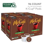Mccaf Roast Decaf Coffee Pods, 96 Count. Fixed Price $86.39.