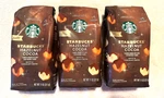 3 Bags Starbucks Hazelnut Cocoa Light Roast Ground Coffee 11OZ Exp 01/2026. Fixed Price $39.95.