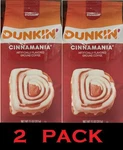 Dunkin Donuts Cinnamania Cinnamon Roll Flavored Ground Coffee 11 Oz Bag - 2 Pack. Fixed Price $64.99.