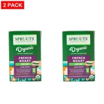2X - Sprouts Organic French Roast Dark Blend Decaf Coffee Pods 12 Pack 0.32 Oz. Fixed Price $39.87.