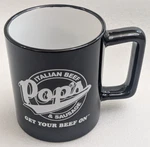 Pop's Italian Beef & Sausage Get Your On Brew Now Later Coffee Cup Mug. Fixed Price $21.11.