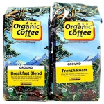 Organic Coffee Company, Ground, Breakfast Blend & French Roast, Oz, Bb: 12/25. Fixed Price $24.99.