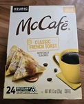 Keurig Mccafe Cups Coffee Pods Classic French Toast Light Roast 24 Ct Sealed. Fixed Price $10.00.