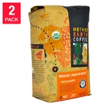 Mother Earth Organic Medium Roast Coffee Lb, 2-PACK. Fixed Price $51.99.