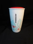 2018 Starbucks Holiday Mint Holly Berry Travel 12 Oz Coffee Mug/tumbler W/. Fixed Price $11.99.