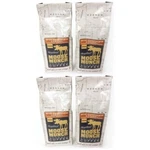Harry & David Milk Chocolate Caramel Moose Munch Gourmet Ground Coffee 4 Bags. Fixed Price $44.99.