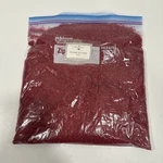 Vintage Martha Mail Glass Glitter Ruby 16OZ Bag Germany Craft Rare Htf. Fixed Price $42.95.