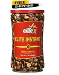 Elite Instant Pure Coffee, 7OZ Tin. Fixed Price $7.75.