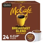 Mccafe Breakfast Blend Coffee, Keurig K-cup Pods, Light Roast, 24 Count. Fixed Price $14.83.