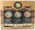 Royal Kona 100% Coffee Ground Single Pot Gift Pack (three 1.75 Oz. Bags). Fixed Price $34.99.