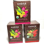 Choice Organics Bright Roast+spice 48 Coffee-inspired Puerh Black Tea Bags. Fixed Price $18.99.