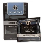 Java One 40300 Coffee Pods, House Blend, Single Cup, 14/BOX. Fixed Price $14.74.