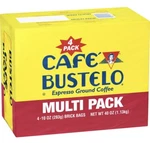 Cafe Bustelo Ground Coffee (10 Oz., 4 Pk.). Fixed Price $39.95.