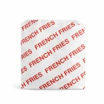 Carnival King French Fries Bags 5"X4"X1" Grease Resistant Bulk 2000 4000 8000. Fixed Price $630.97.