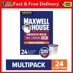 Maxwell House Smooth Bold Roast Coffee K-cup Pods, 24 Ct Box. Fixed Price $161.99.