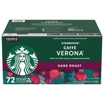 New Starbucks Coffee Caff Verona Dark Roast K-cup Pod 72 Count. Fixed Price $38.99.