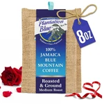 100% Blue Mountain Coffee Jamaica, Medium Roasted & Ground (8OZ). Fixed Price $56.77.