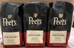 Peet's Major Dickason's Blend Whole Bean Coffee 3 Packages Dark Roast. Fixed Price $28.00.