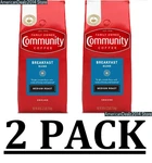 2 Pack - Community Coffee Breakfast Blend Ground 40 (total 80 Oz). Fixed Price $59.76.