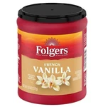 Vanilla Artificially Flavored Ground Coffee, Medium Roast, 9.6 Oz. Canister. Fixed Price $8.29.