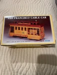 San Francisco Cable Car Music Box MS1120. Fixed Price $14.00.