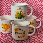 4 Large Coffee Mug Fall Theme. Pumpkin Patch. Market Finds. 16 Ounces. New 5. Fixed Price $29.70.