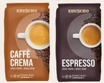 Eduscho Crema And Espresso Roasted Coffee Beans 1KG Each By Tchibo- Tracked. Fixed Price $53.99.