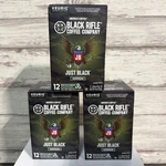 Black Rifle Coffee Just Keurig K-cups 3 Packs 11/2026. Fixed Price $49.99.