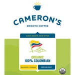 Camerons Coffee Organic 100% Colombian Medium Roast Whole Bean 4LB 64OZ. Fixed Price $31.39.