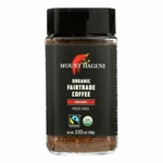 Mount Hagen Organic Fairtrade Coffee Instant Freeze-dried 3.53 Oz Jar Bb 08/28. Fixed Price $13.99.