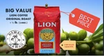 Great Value Bag - Lion Coffee Original Medium Roast 1.5 Lb.ground. Fixed Price $26.98.