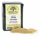 Poverty Bay White Tornado Coffee Beans 1LB Bag Roast. Fixed Price $22.39.