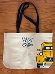 New French Truck Coffee Reusable Canvas Tote Bag Orleans Louisiana 18"X13". Fixed Price $36.54.