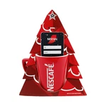 New Red Coffee Mug 11OZ+ 3NESCAFE Dark Roast Packets.. Fixed Price $15.01.