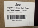 Segafredo Enzo Dark Roast Ground Coffee 7.5OZ Packets (case 20). Fixed Price $50.00.