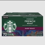 Starbucks French Roast - Dark 72 Count Cups/box. Fixed Price $49.99.