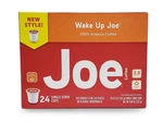 Wake Joe Medium Roast Coffee Pods, 24 Single Serve, K-cup Compatible, Rich. Fixed Price $34.42.