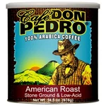 Cafe Don Pedro American Roast Low-acid Coffee Large. Fixed Price $24.95.