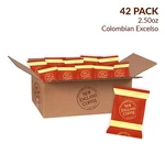 New England Coffee Colombian Excelso Ground Individual Packs, 42 PK./2.25. Fixed Price $87.99.