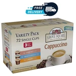 Grove Square Cappuccino Pods Variety Single Serve (pack Of 72). Fixed Price $35.99.