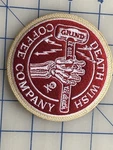 Death Wish Coffee Patch Grind It Out Til New 3.5 Skeleton Hand Hammer. Fixed Price $9.99.