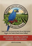 Brazilian Jazblu Coffee Peaberry Beans Medium Roasted 2 Or 5 In 1 Pound Bags. Fixed Price $33.95.