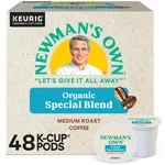 Newmans Own Organic Special Blend Coffee K Cup 48 Count Recyclable Pods. Fixed Price $39.99.