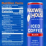 Maxwell House Black Ready-to-drink Iced Coffee 11 Oz ( Pack 12 ) 04/10/2027. Fixed Price $54.99.