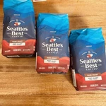 3PK Seattle Best Coffee, Post Alley, Dark Roast, Ground 12 Oz. Fixed Price $22.95.