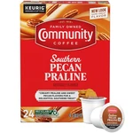 Community Coffee Southern Pecan Praline Flavored 24 Count (pack 1). Fixed Price $26.23.