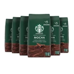 Mocha Flavored Ground Coffee - 100% Arabica, 6 Bags (11 Oz Each). Fixed Price $129.99.